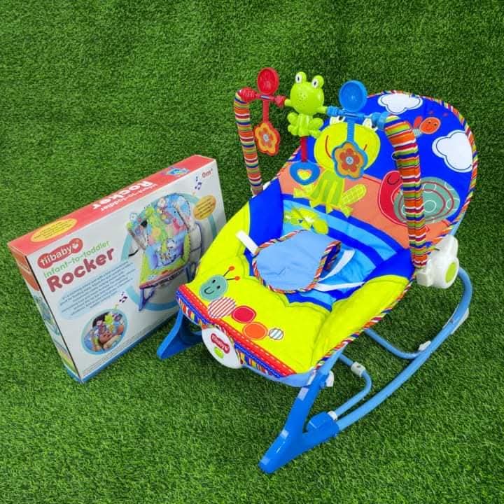 Baby Rocker with Musical Toy Bar & Vibrations